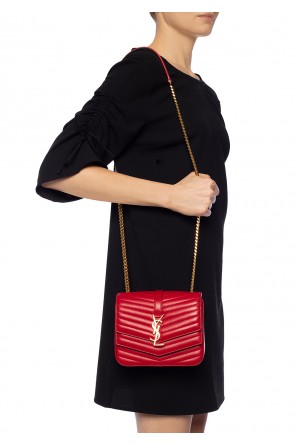 'sulpice monogram' quilted shoulder bag, zdjęcie 2 'sulpice monogram' quilted shoulder bag od Saint Laurent